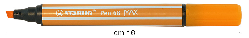 Filzstifte Stabilo Pen 68 MAX - Orange