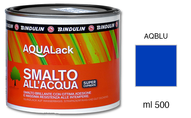 Wasserfarben für Holz - Dose 500 ml - Blau