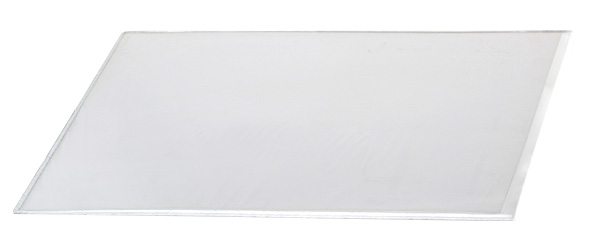 Genähte PVC-Hüllen mit weissem Plastikblatt 71x101 cm