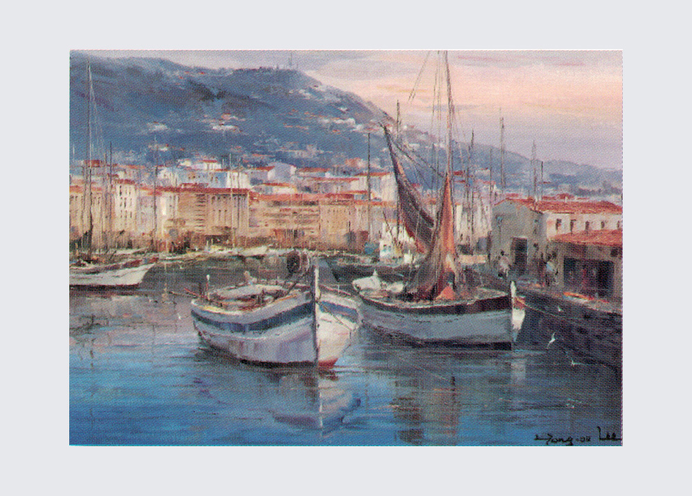 Drucke: Boote - 70x50 cm