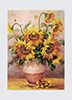 Drucke: Vase mit Blumen - 50x70 cm