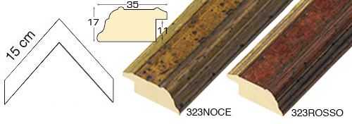 Komplette Eckmusterserie von Leiste 232 (2 muster)