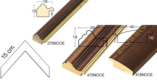 Komplette Eckmusterserie von Leiste 373