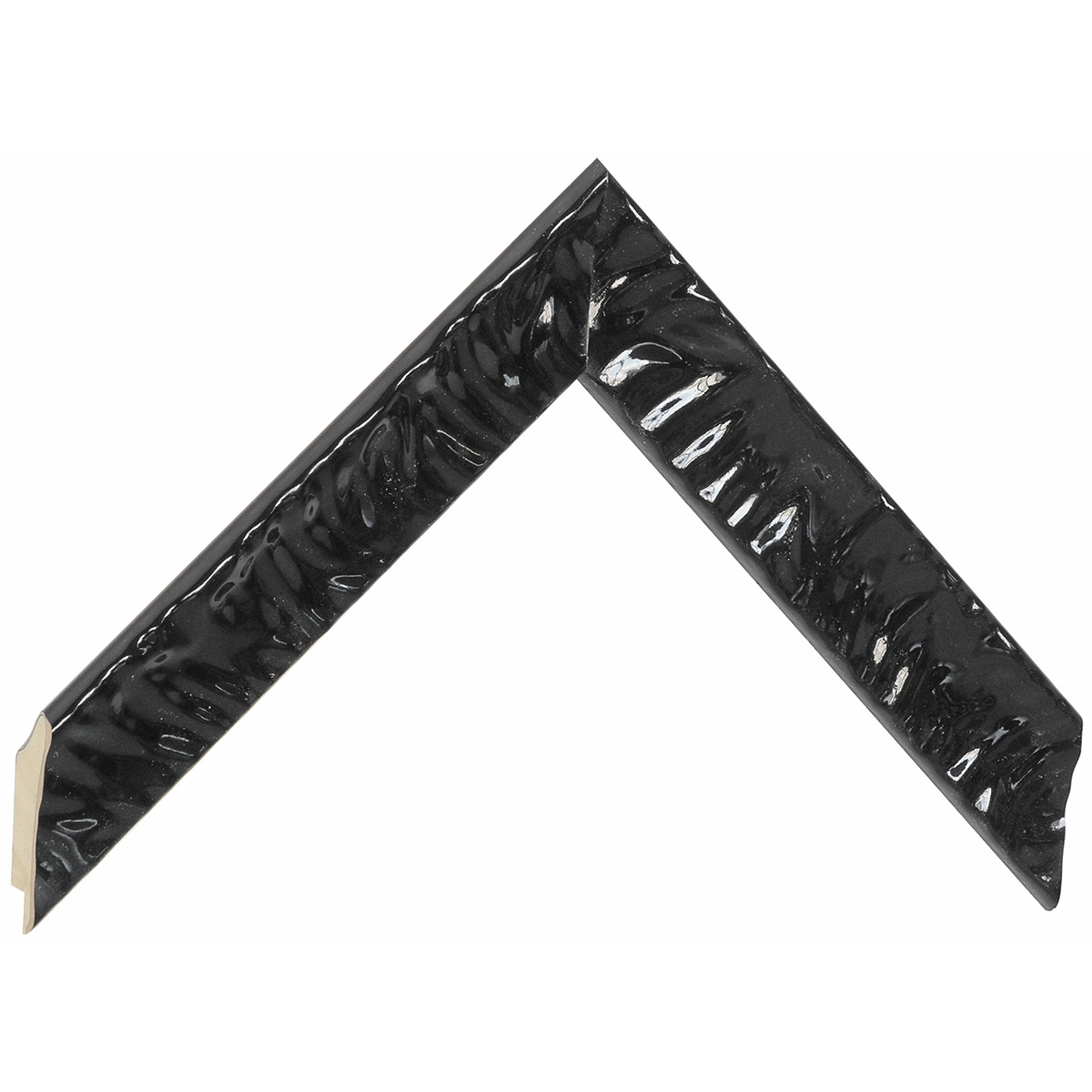 Eckmuster von Leiste 433NERO