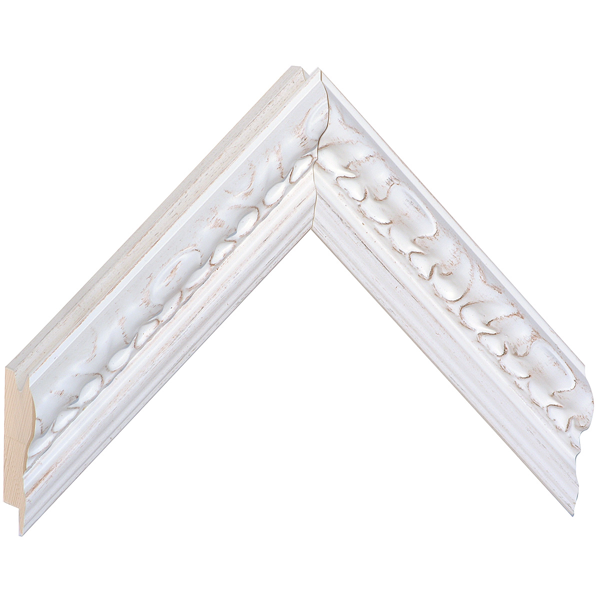 Eckmuster von Leiste 837BIANCO