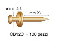 Nägel Blitz Strong Beutel mit 100 Stück