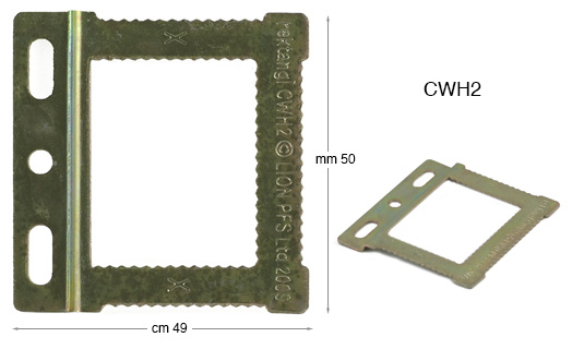 Aufhänger CWH2 für Bilderrahmen - Packung 50 Stück