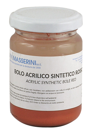 Akrylbolus -150 ml - rot