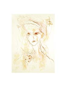 Treccani: Kupferstich: Maternità - cm 50x70