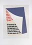 Spacal: Holzschnitt: Tenda 1986 - cm 50x70