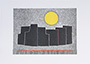 Spacal: Holzschnitt: Sole - 1988 - cm 50x70