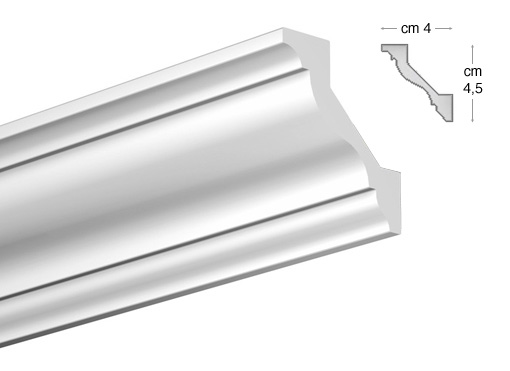 Dekoratve Leiste für Schiene Deco Rail Modell 