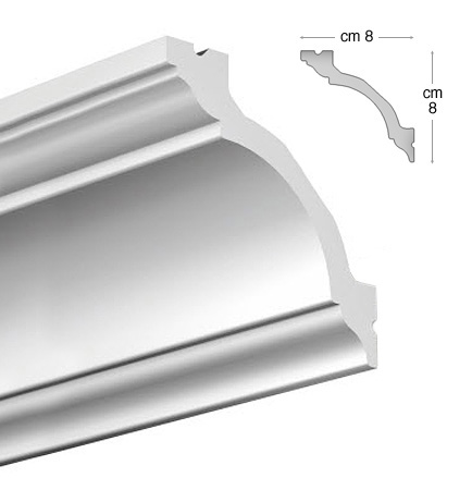 Dekoratve Leiste für Schiene Deco Rail Modell 