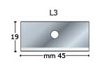 Klingen für Ultimat - für starkes Material - 20 Stück