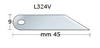 Klingen für Logan 201 - Packung zu 20 Klingen