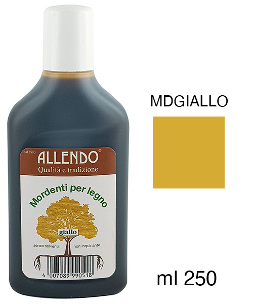 Holzbeize - Flasche zu 250 ml - Gelb - MDGIALLO