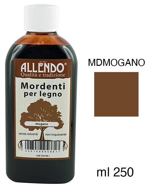 Holzbeize - Flasche zu 250 ml - Mahagoni - MDMOGANO