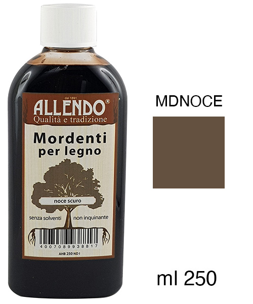 Holzbeize - Flasche zu 250 ml - Nuss dunkel - MDNOCE