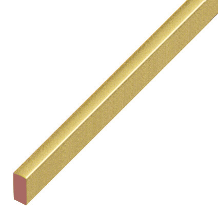 Abstandleiste Kunststoff flach 5x10 mm - Gold