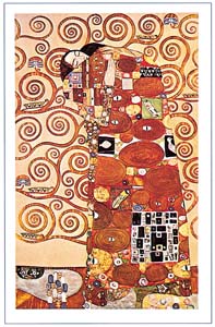 Poster: Klimt: L'abbraccio - 80x120 cm