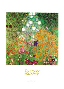 Poster: Klimt: Garden -  40x50 cm