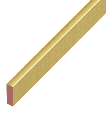 Abstandleiste Kunststoff flach 4x15 mm - Gold - P15ORO