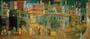Poster leinwandkaschiert: Lorenzetti: Buon G. 139x60