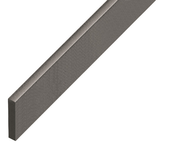 Abstandleiste Kunststoff flach 5x25 mm - Grau