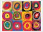 Poster: Kandinsky: Farbstudie -  80x60 cm