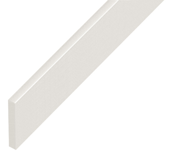 Abstandleiste Kunststoff flach 5x30 mm - Weiss - P30BIANCO