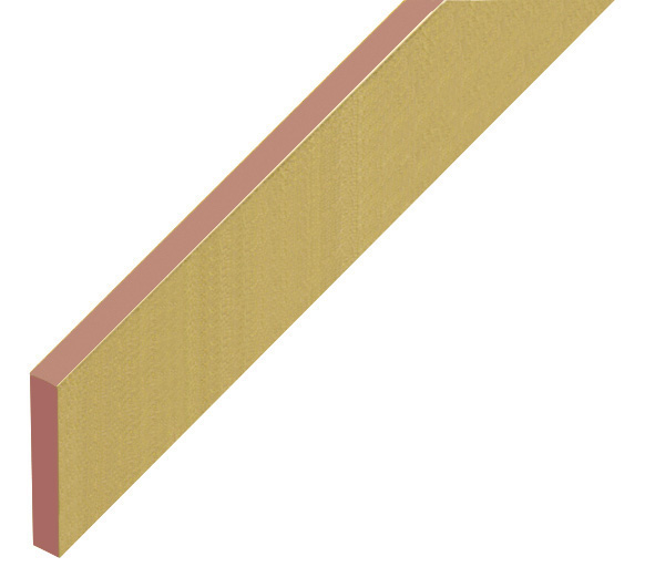 Abstandleiste Kunststoff flach 5x30 mm - Gold - P30ORO