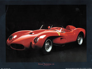 Poster: Maggi: Ferrari Testarossa - 60x80 cm