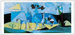 Poster: Picasso: La joie de vivre - 100x50 cm
