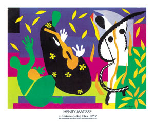 Poster: Matisse: La Tristesse du Roi - 50x40  cm