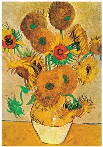 Poster auf Keilrahmen: Van Goch: Girasoli 100x125