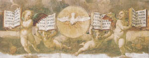 Poster auf Keilrahmen: Raffaello: Disp. Euc.a 140x70