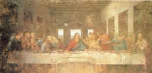 Poster: Leonardo: L'ultima cena - 100x50 cm