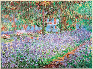 Poster: Monet: Il giardino -  40x30 cm