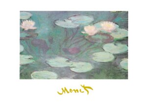 Poster: Monet: Ninfee -  50x40 cm