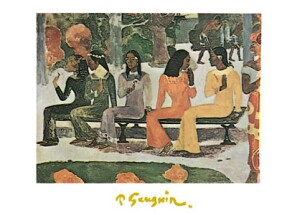 Poster: Gauguin: La Matete -  30x24 cm