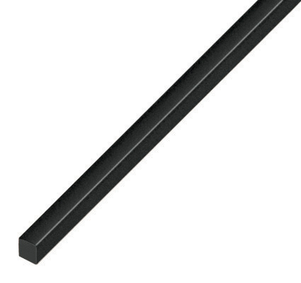 Abstandleiste Kunststoff 5x5 mm - schwarz