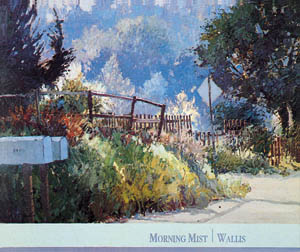 Poster: Wallis: Morning Mist - 77x64 cm