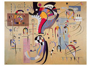 Poster: Kandinsky: Milieu Accompagne - 60x80