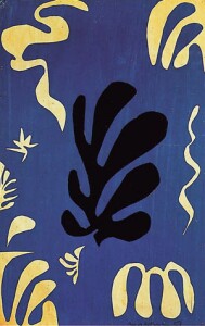 Poster: Matisse: Composition Bleu - 40x50 cm