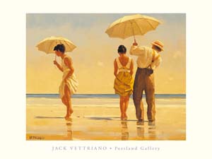 Poster: Vettriano: Mad Dogs - 50x40 cm