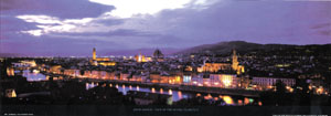 Poster: Blakeway: Firenze - 33x95 cm