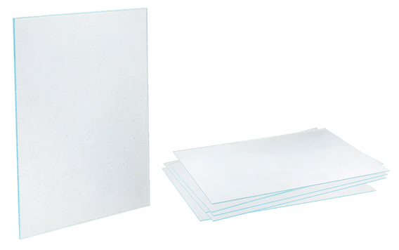 Kunstglas entspiegelt Stärke 1,5 mm - 13x18 cm