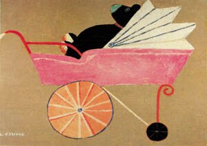 Drucke: Fiume: Kinderwagen - 24x30 cm