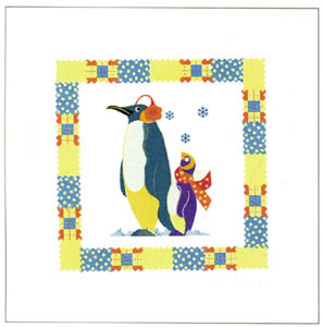 Drucke: Serie Baby Animals: Pinguins - 30x30 cm 