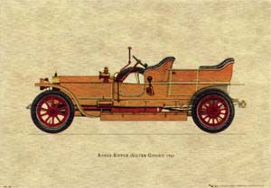 Drucke: Oldtimer: Rolls-Royce - cm 35x25